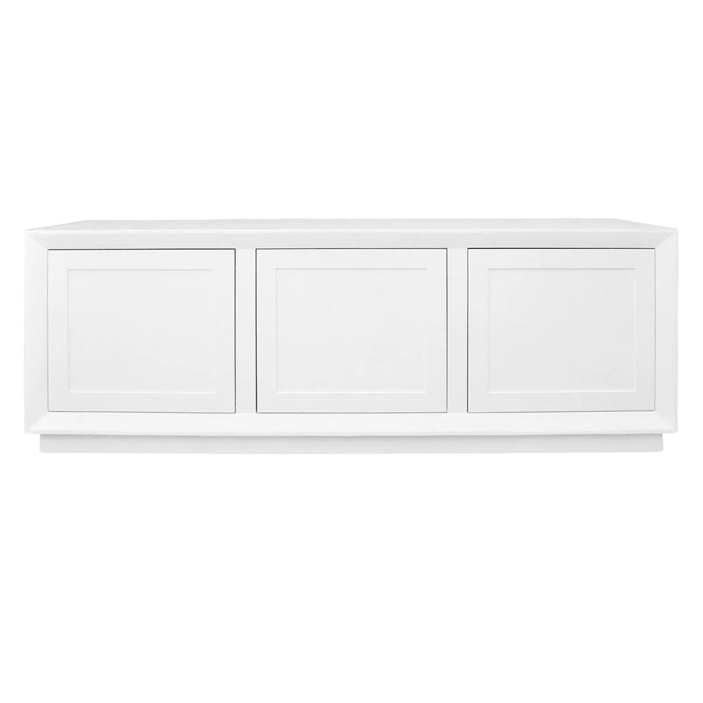 Balmain Large Shaker Panel Buffet Table - Black Buffet Table Cafe Lighting & Living White  