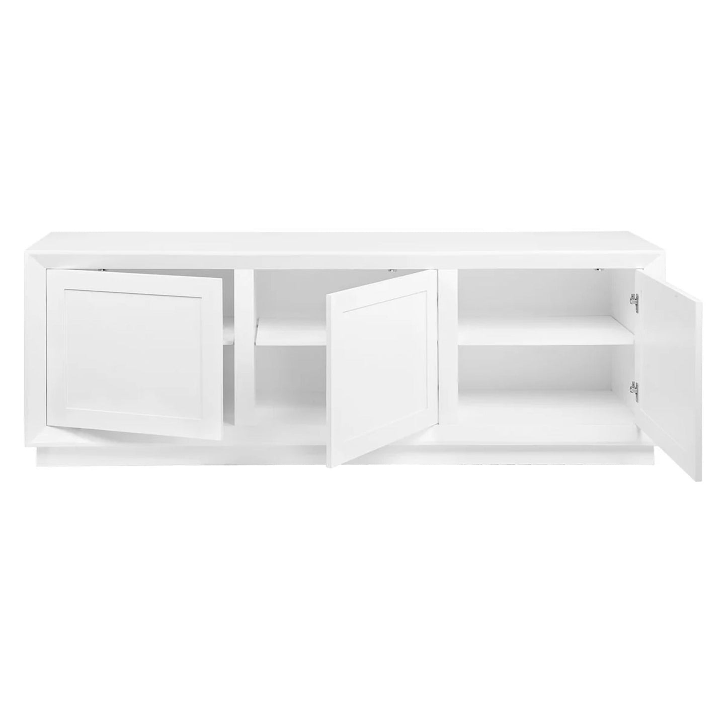 Balmain Large Shaker Panel Buffet Table - White Buffet Table Cafe Lighting & Living   