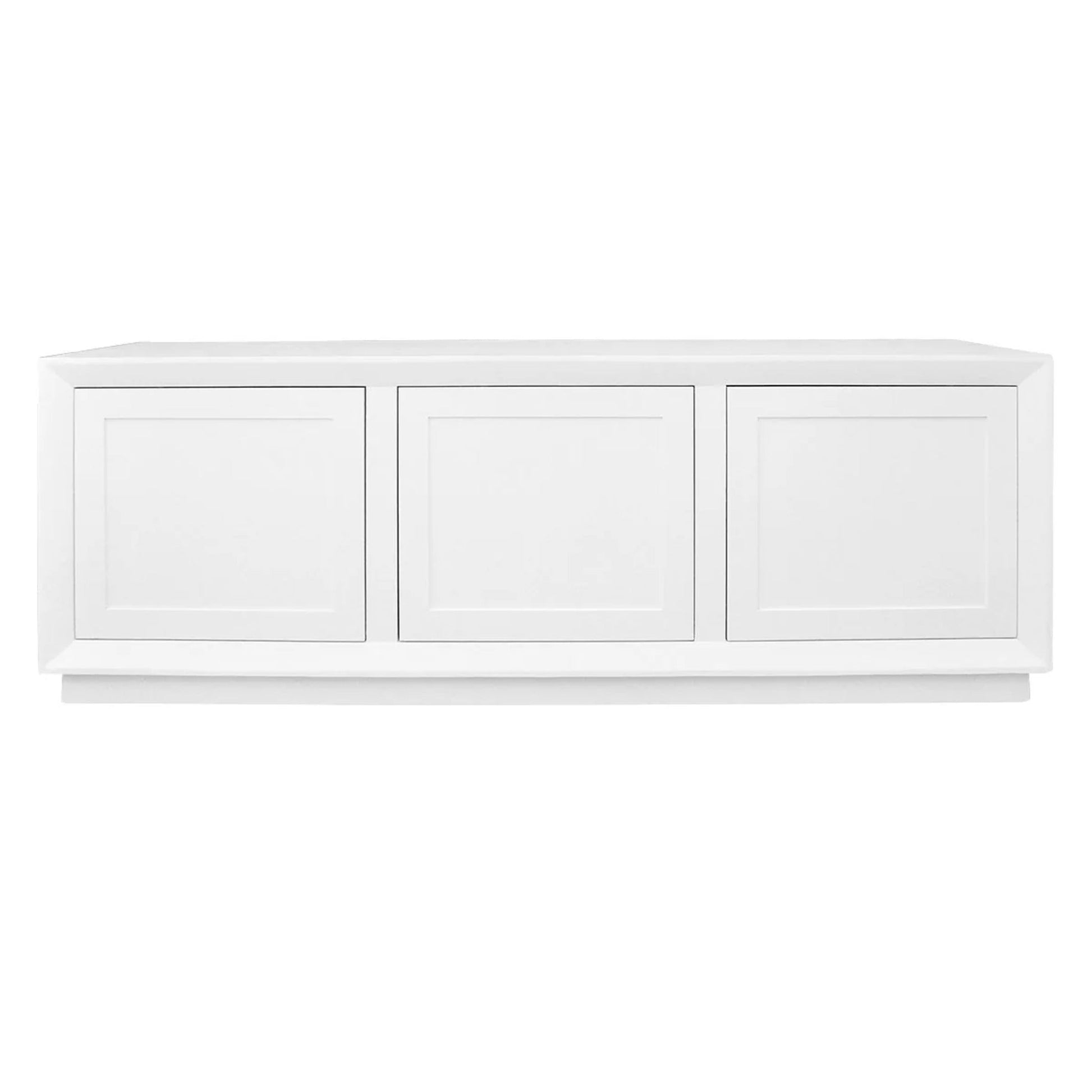 Balmain Large Shaker Panel Buffet Table - White Buffet Table Cafe Lighting & Living White  