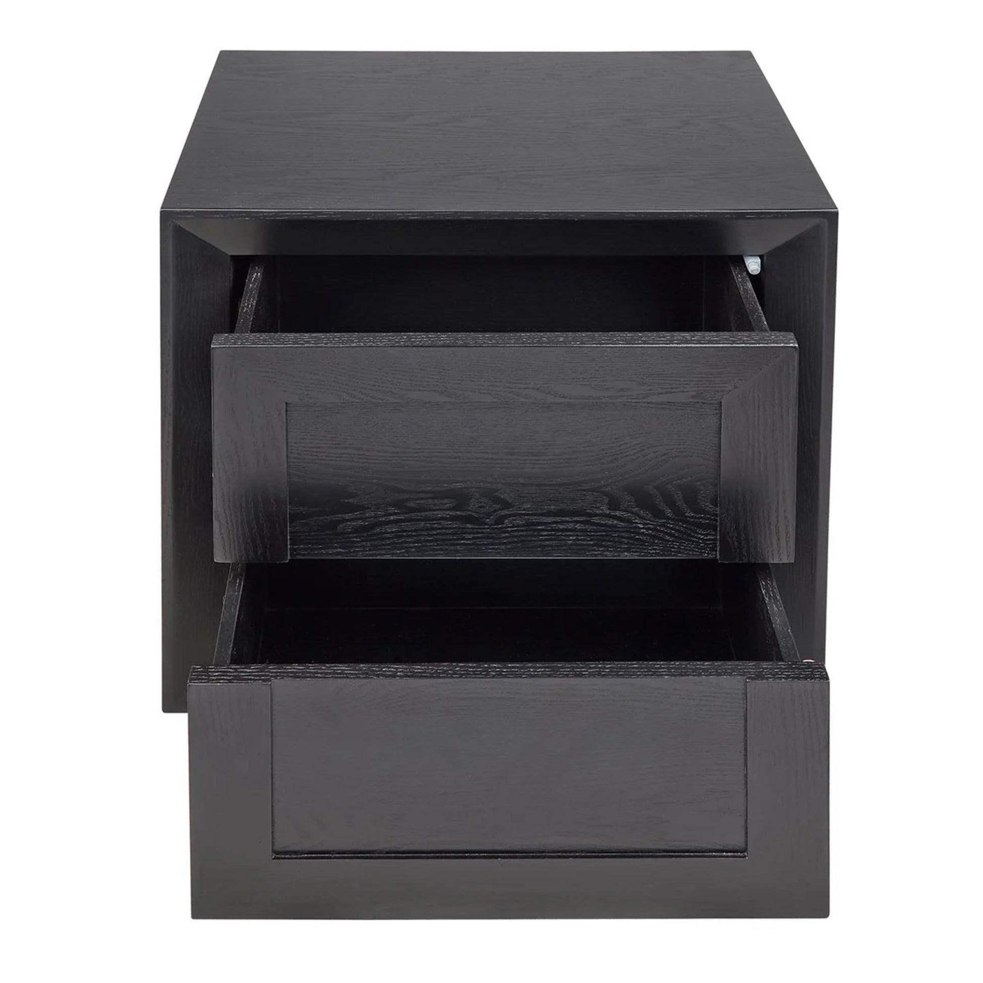 Balmain Tall Bedside Table - Black Bedside Table Cafe Lighting & Living   