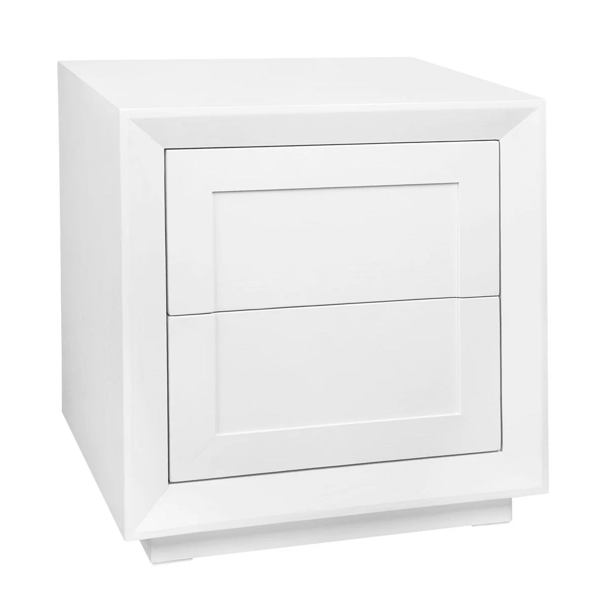 Balmain Tall Bedside Table - White Bedside Table Cafe Lighting & Living   