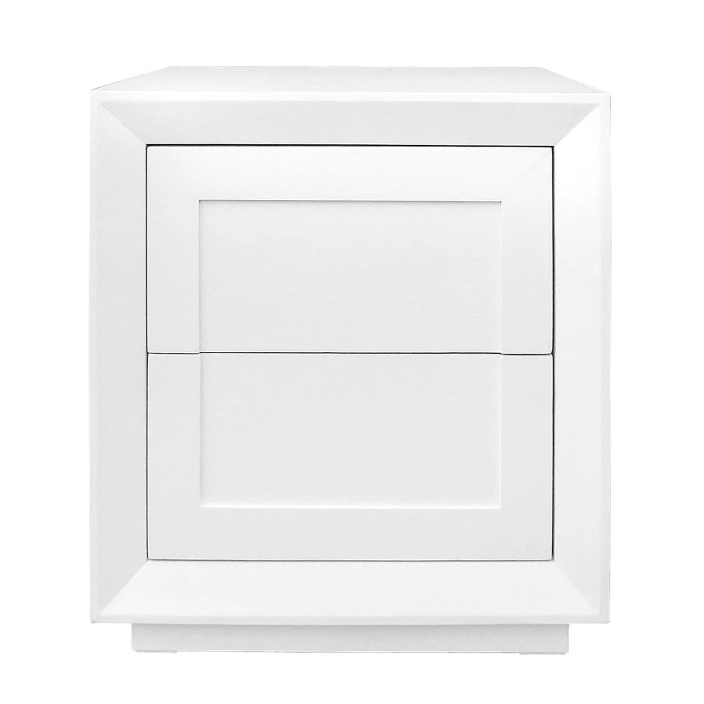 Balmain Tall Bedside Table - White Bedside Table Cafe Lighting & Living White  