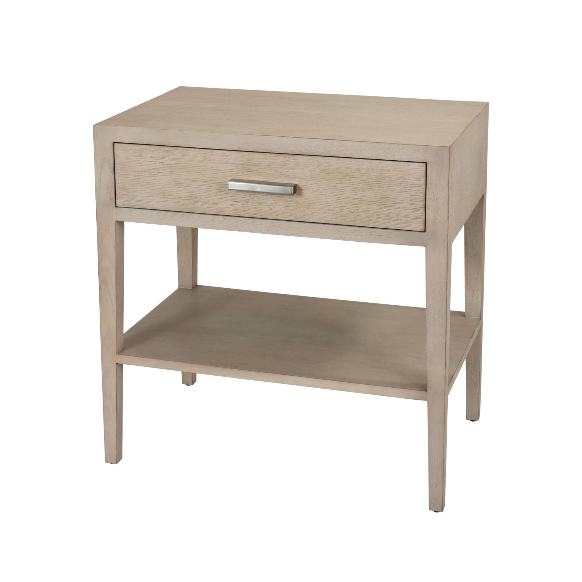 Bianco Wide One Drawer Bedside Table - Antqiue Ivory Bedside Table Bloomingdales One Drawer  