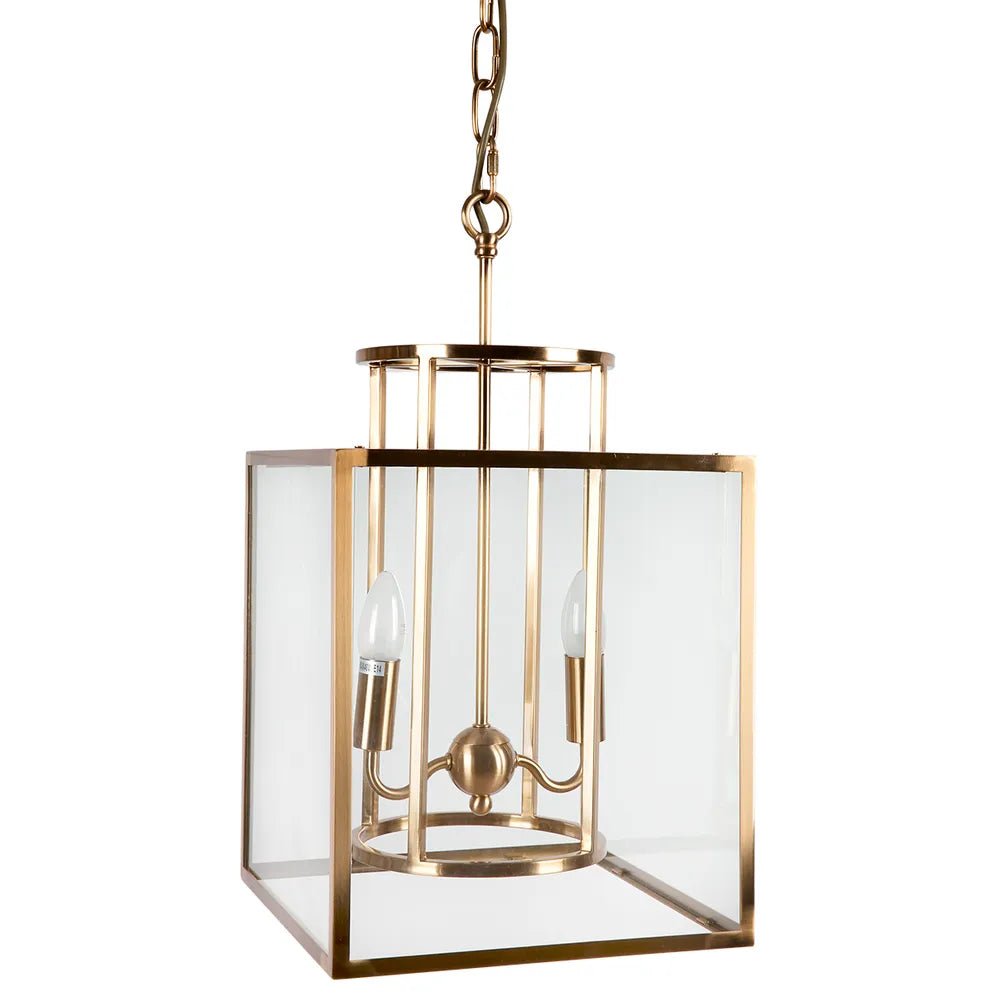 Concord Small Brass Steel Pendant Light Pendant Light Cafe Lighting Brass Small 