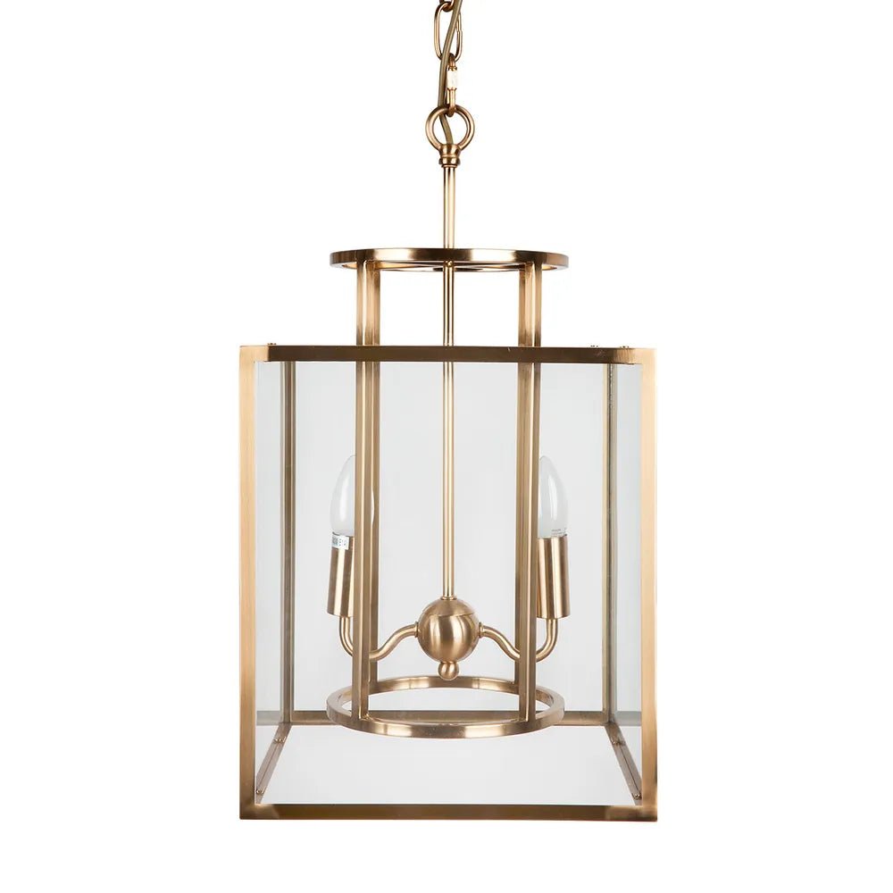 Concord Small Brass Steel Pendant Light Pendant Light Cafe Lighting   