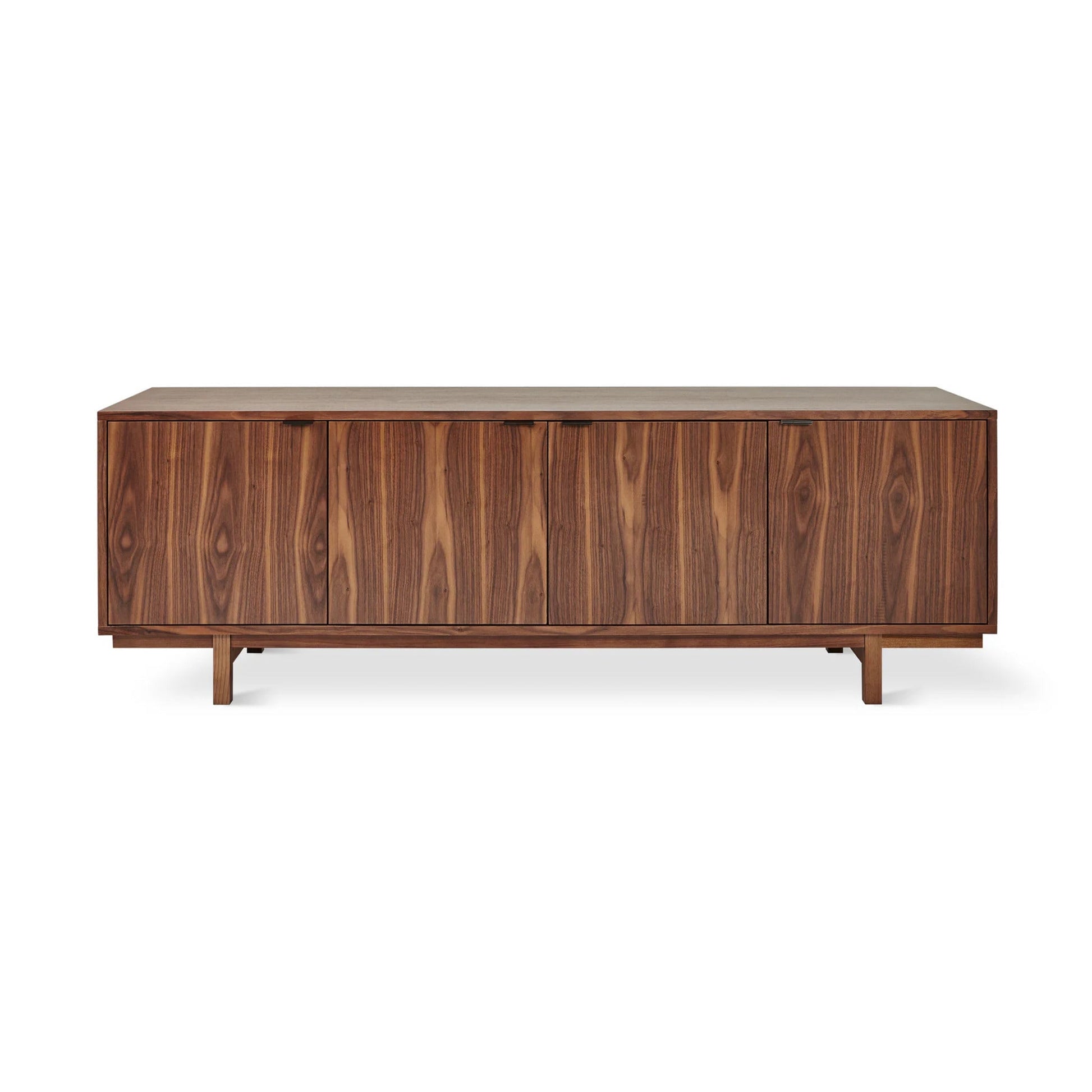 Gus Belmont Wood Buffet Table - Walnut Buffet Table M+Co Living Long