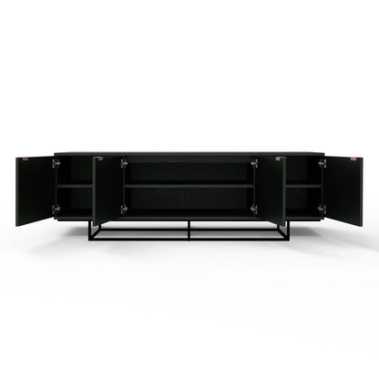 Gus Myles Oak Buffet Table - Black Buffet Table M+Co Living