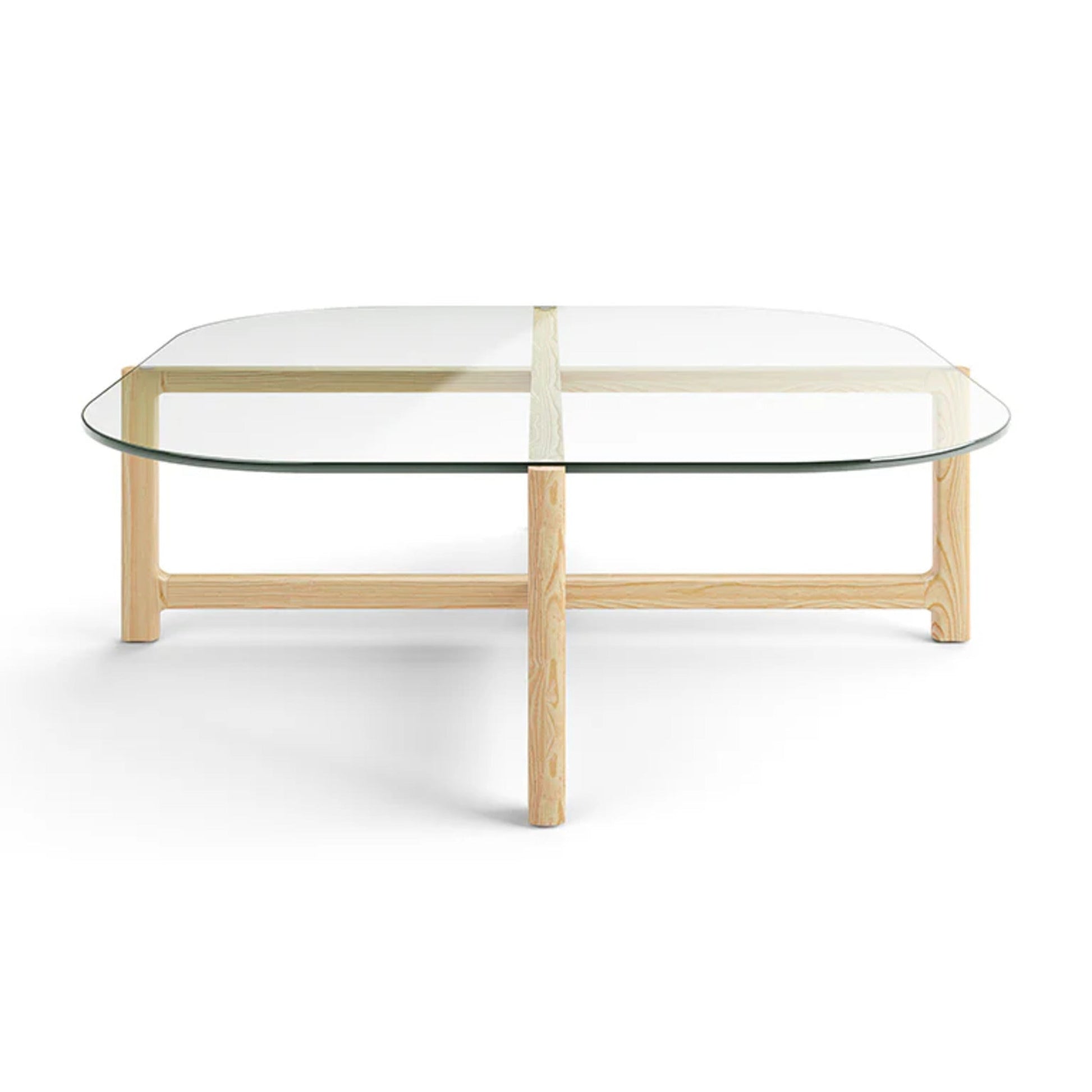 Gus Quarry Square Wood Coffee Table - Ash Coffee Table M+Co Living