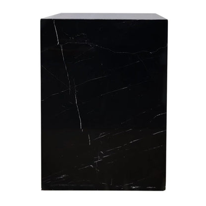 Hendrix Black Marble Side Table Side Table Cafe Lighting & Living   