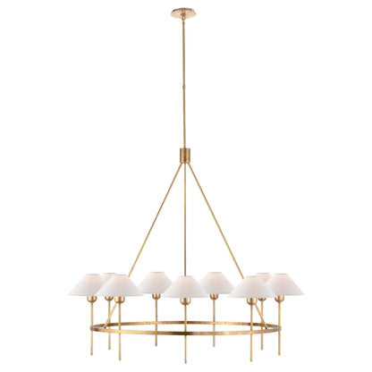 J. Randall Powers Hackney Large Chandelier - Brass Pendant Light Bloomingdales Lighting Brass  