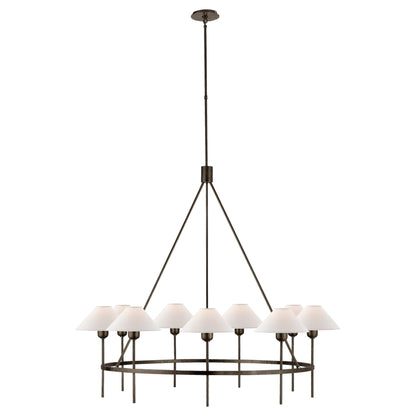 J. Randall Powers Hackney Large Chandelier - Bronze Pendant Light Bloomingdales Lighting Bronze  