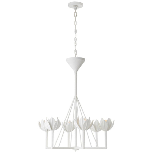 Julie Neill Alberto Small Single-Tier Chandelier - Plaster White Pendant Light Bloomingdales Lighting Plaster White Small 