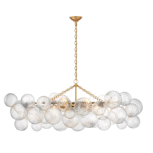 Julie Neill Talia Medium Gold Linear Chandelier Pendant Light Bloomingdales Lighting Medium  