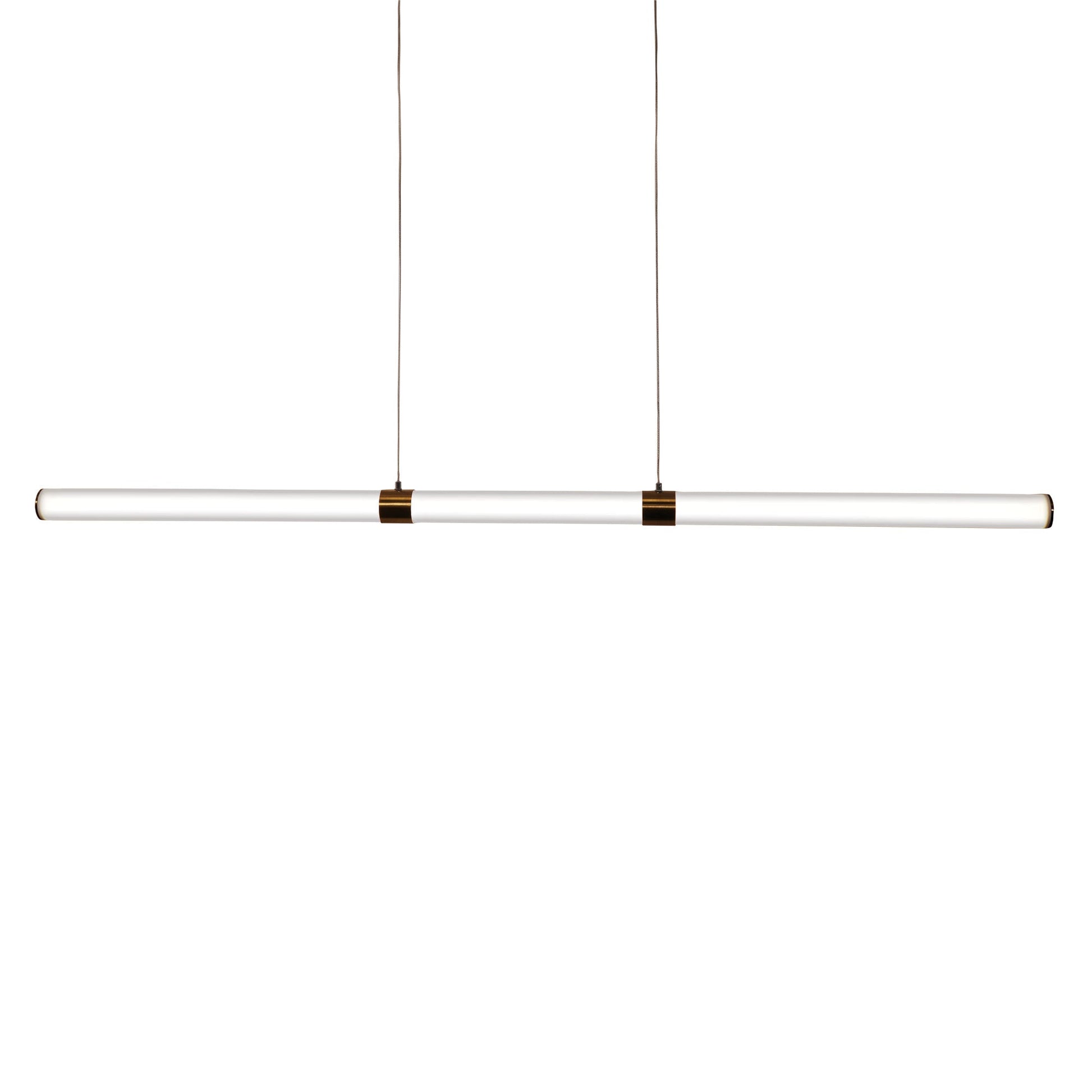 Kallita Bronze Linear LED Tri-Colour Pendant Light Pendant Light Oriel Lighting   