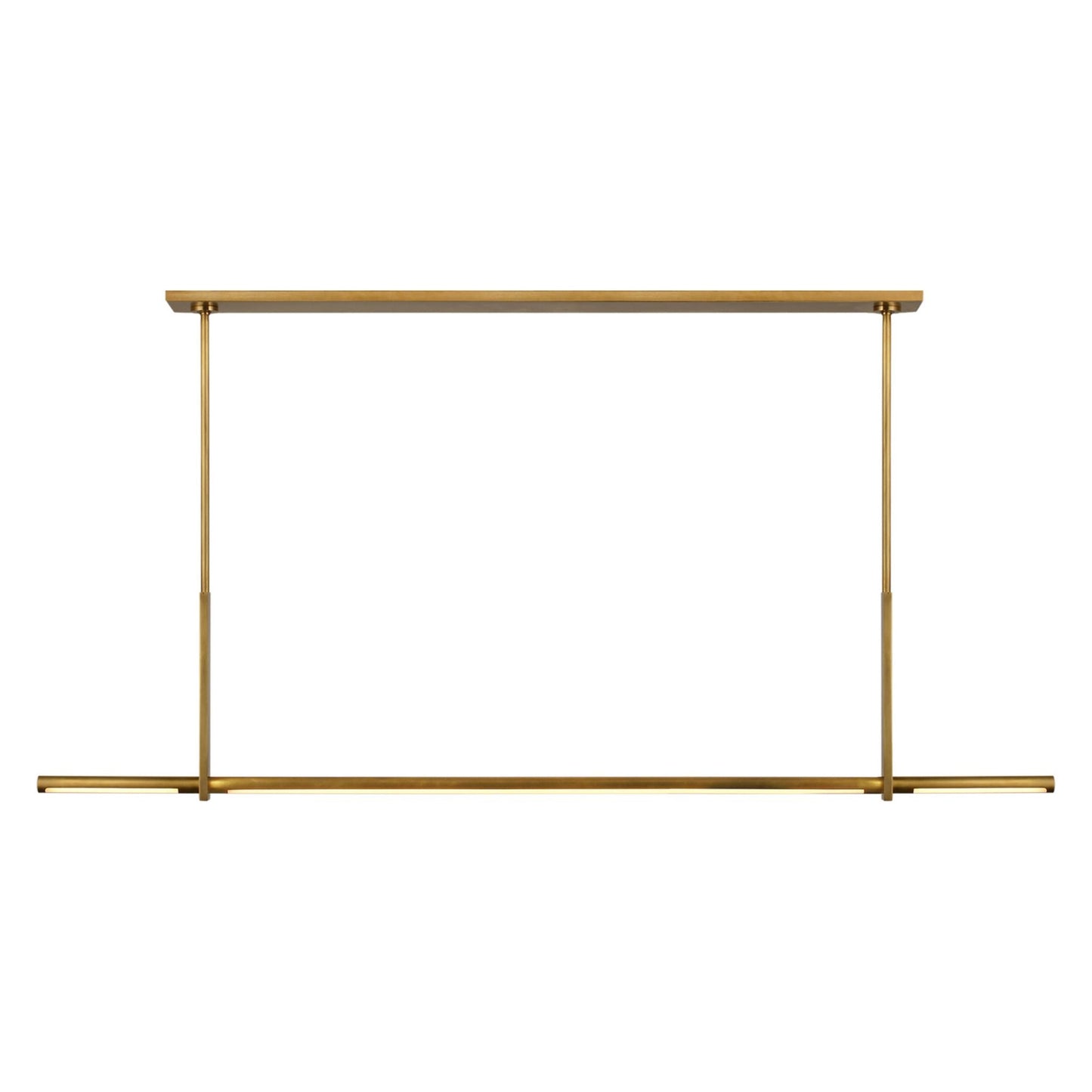 Kelly Wearstler Brass Large Axis Linear Pendant Light Pendant Light Bloomingdales Lighting Brass  