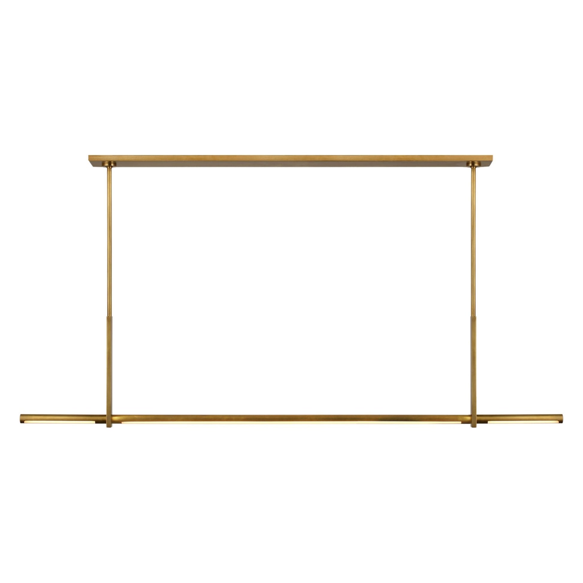 Kelly Wearstler Brass Large Axis Linear Pendant Light Pendant Light Bloomingdales Lighting Brass  