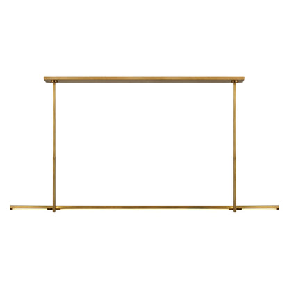 Kelly Wearstler Brass Large Axis Linear Pendant Light Pendant Light Bloomingdales Lighting Brass  