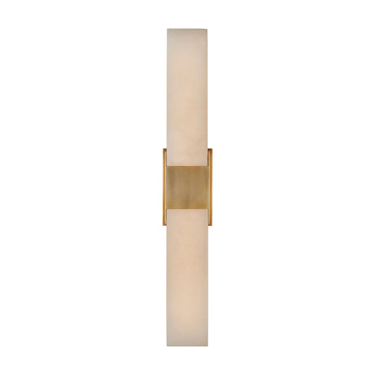 Kelly Wearstler Covet Alabaster Double Box Wall Sconce - Brass Wall Light Bloomingdales Lighting   