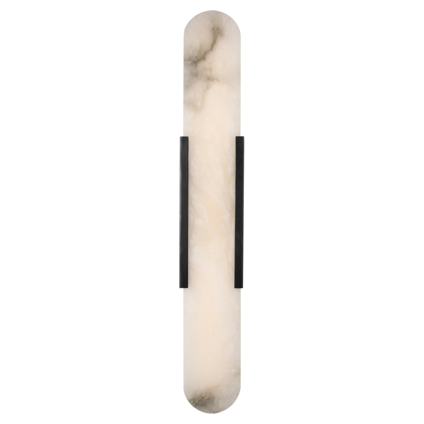 Kelly Wearstler Melange 28" Elongated Alabaster Wall Sconce - Bronze Wall Light Bloomingdales Lighting Bronze  