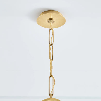 Kelly Wearstler Melange Small Elongated Alabaster Pendant Light - Brass Pendant Light Bloomingdales Lighting   