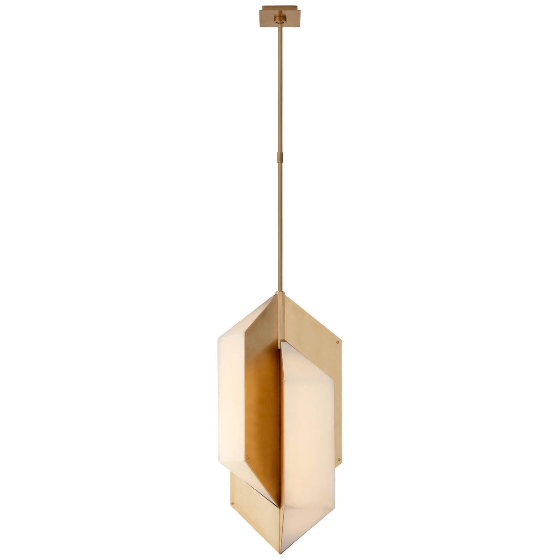 Kelly Wearstler Ophelion Small Alabaster Pendant Light - Brass Pendant Light Bloomingdales Lighting   