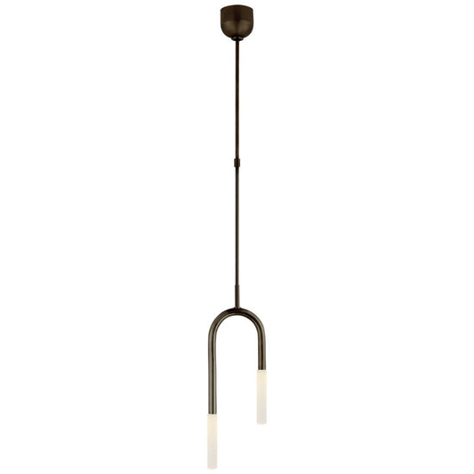 Kelly Wearstler Rousseau Small Asymmetric Pendant Light - Bronze Pendant Light Bloomingdales Lighting Bronze  