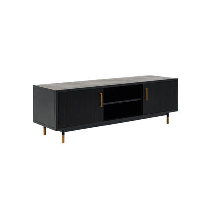 Luna TV Entertainment Unit - Black Entertainment Unit M+Co Living