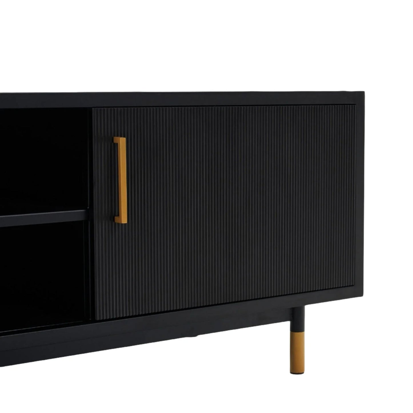 Luna TV Entertainment Unit - Black Entertainment Unit M+Co Living