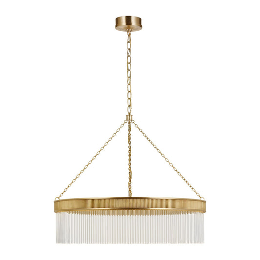 Marie Flanigan Menil Large Soft Brass Chandelier Pendant Light Bloomingdales Lighting Large  