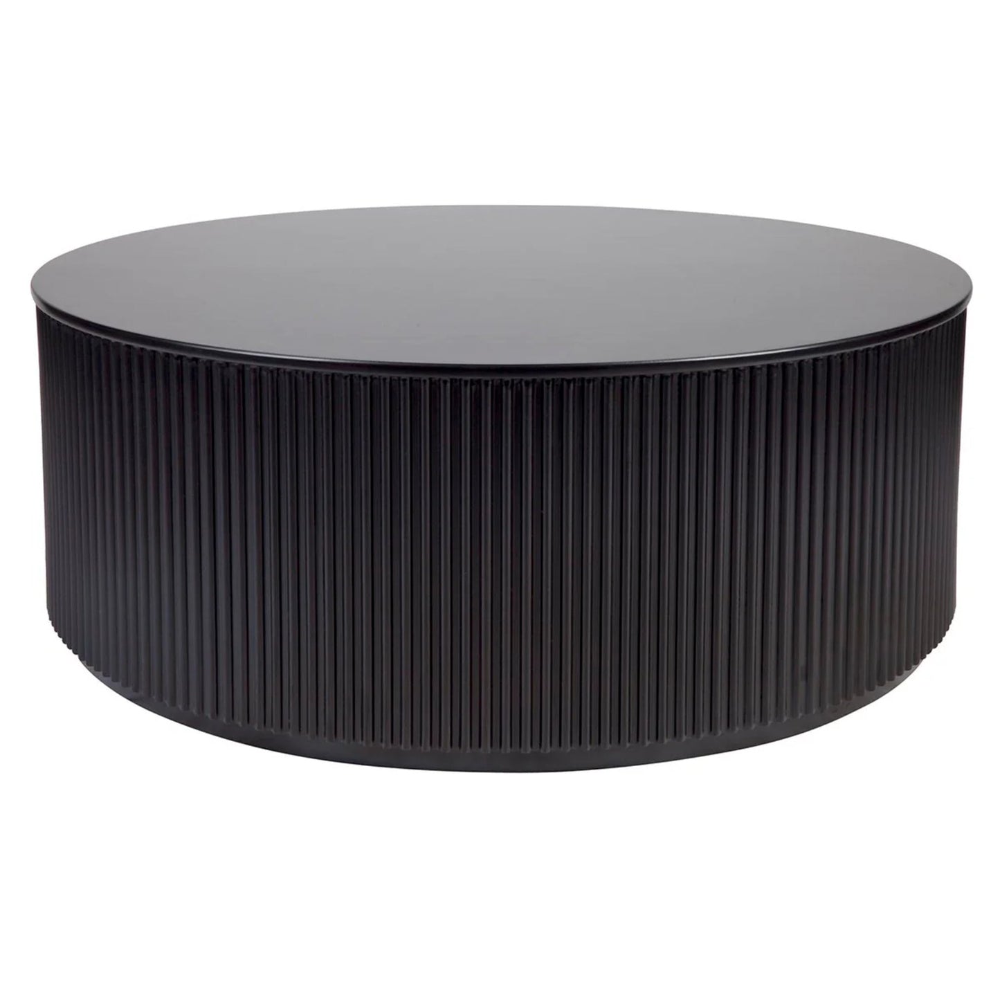 Nomad Round Coffee Table - Black Coffee Table Cafe Lighting & Living Black  