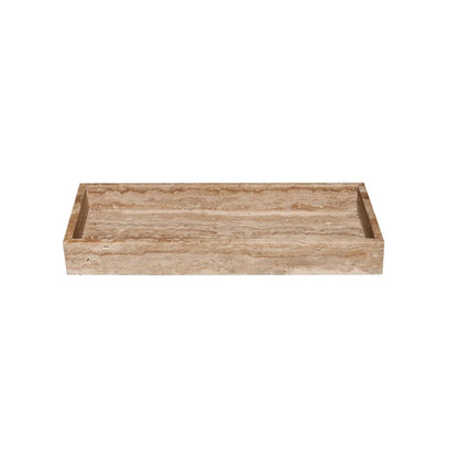 Odin Travertine Table Tray - Small Addon Cafe Lighting & Living   