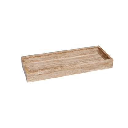 Odin Travertine Table Tray - Small Addon Cafe Lighting & Living   