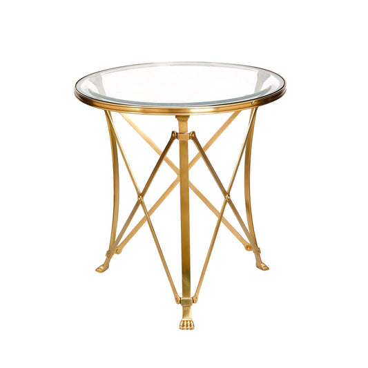 Regency Large Side Table - Brass Side Table Bloomingdales   