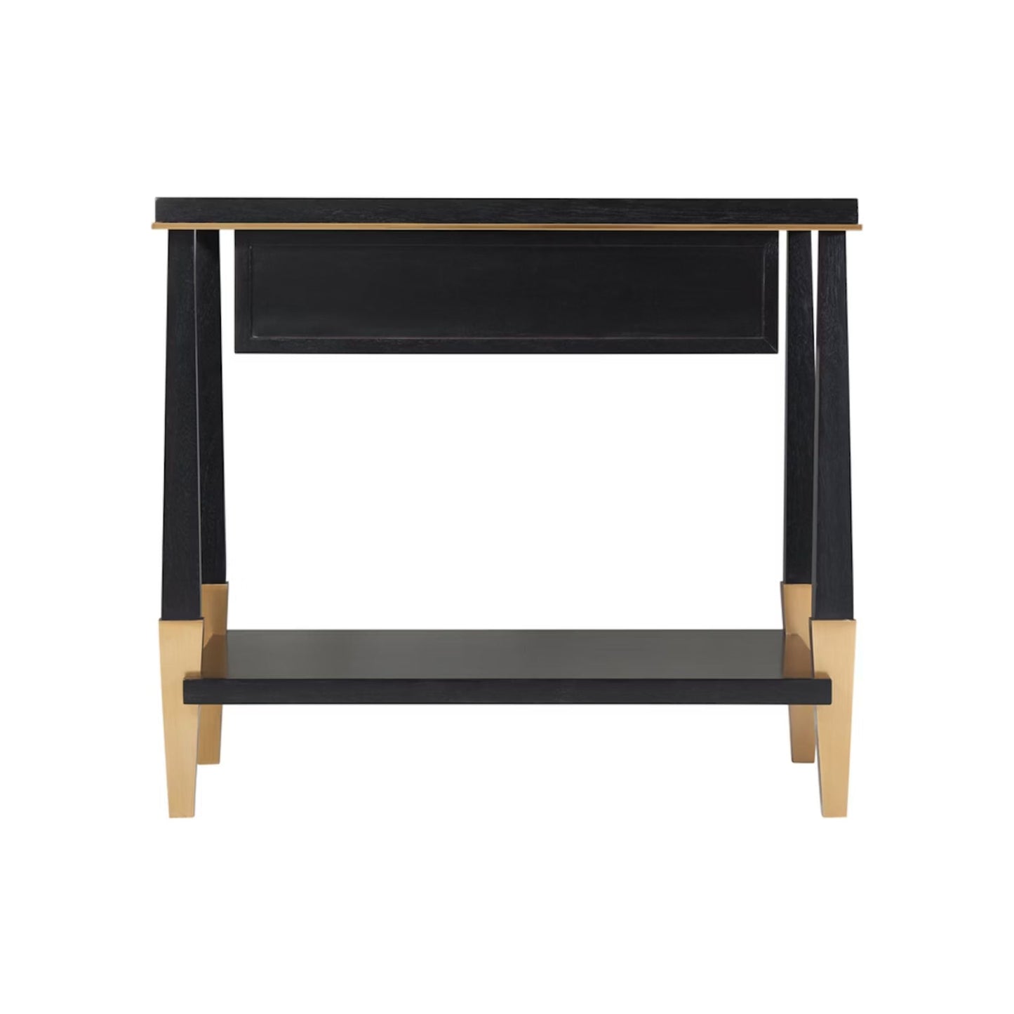 Richard Mishaan Fulham End Side Table - Ebony & Brass Side Table Bloomingdales   