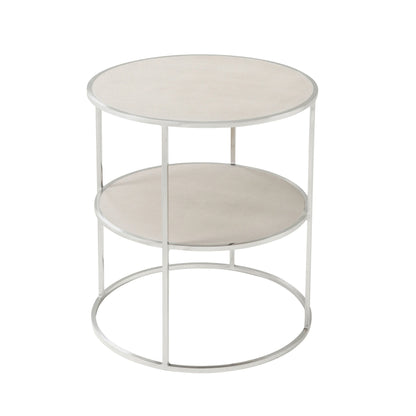 TA Studio Tripp Side Table - Overcast Shagreen Side Table Bloomingdales Overcast  