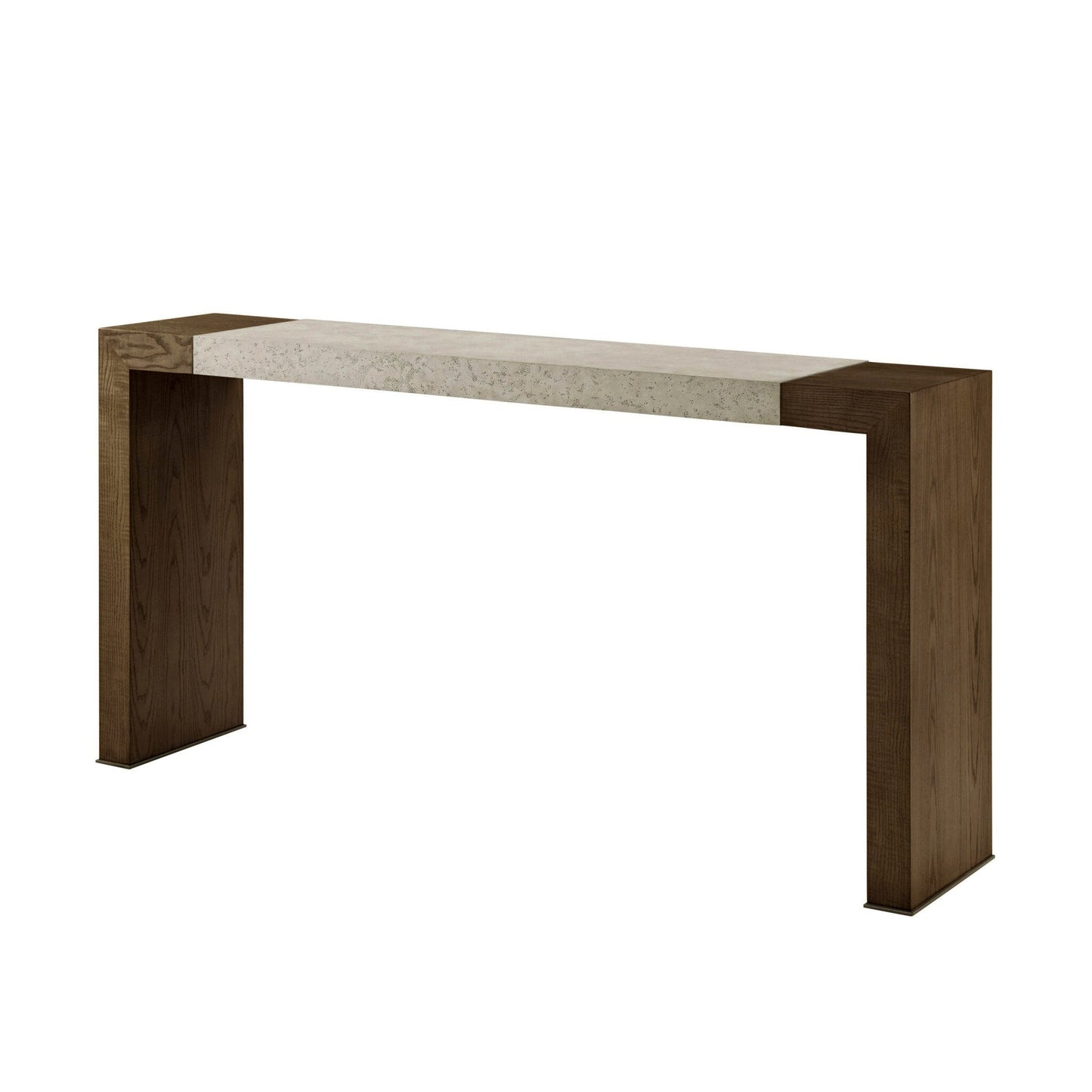 Theodore Alexander Catalina Mineral Console II - Earth Console Table Bloomingdales Earth  