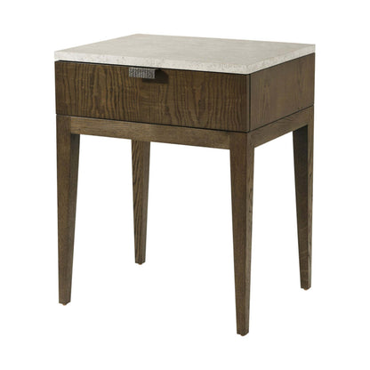 Theodore Alexander Catalina Three Drawer Nightstand - Earth Bedside Table Bloomingdales Earth One Drawer 