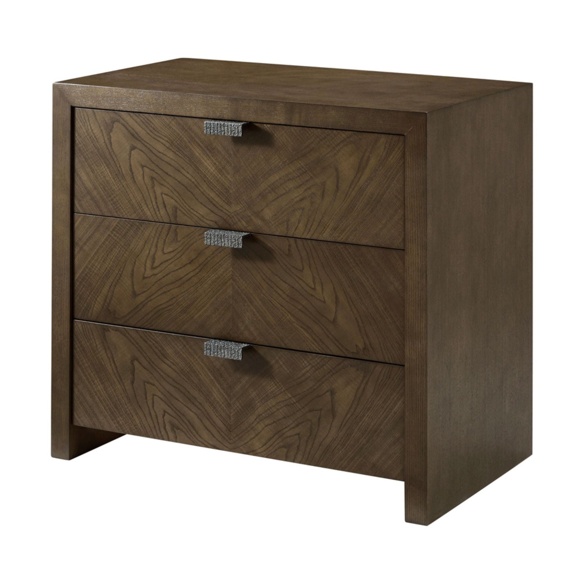 Theodore Alexander Catalina Three Drawer Nightstand - Earth Bedside Table Bloomingdales Earth Three Drawer 