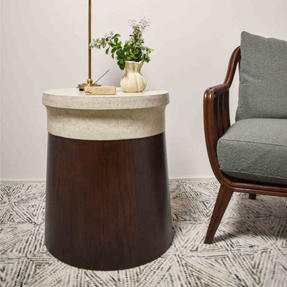 Theodore Alexander Large Accent Side Table - Earth Side Table Bloomingdales   