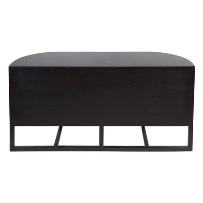 Theodore Curved Silhouette Buffet Table - Black Buffet Table Cafe Lighting & Living   